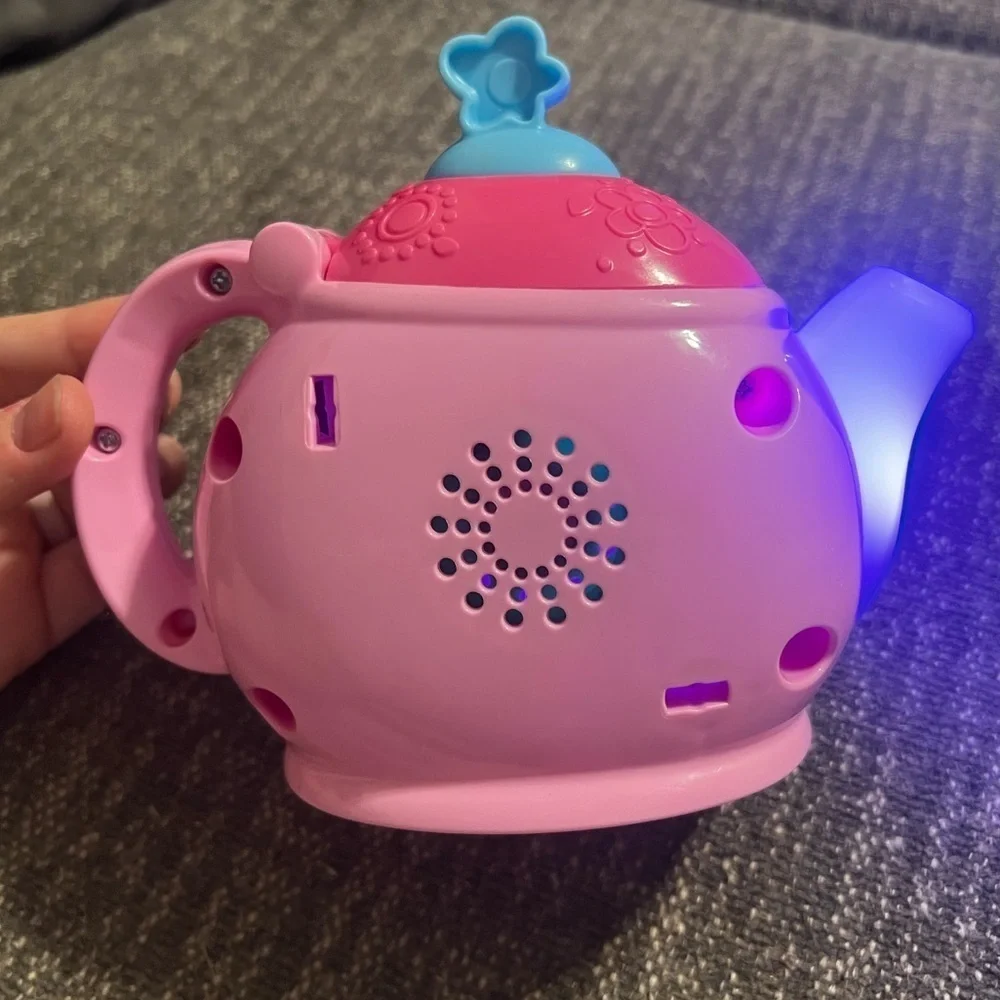 Fisher Price Pink Magical light-up Tea Pot Learning Toy